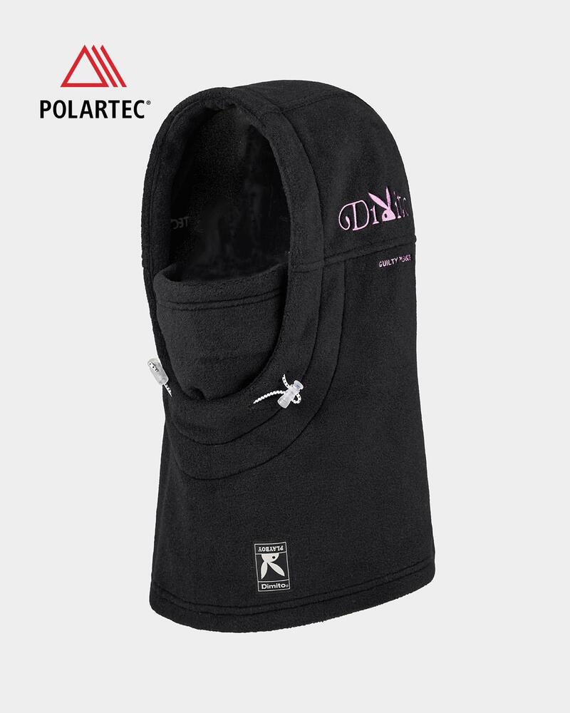 POLARTEC (PLAYBOY X DIMITO) FLEECE HOODWARMER BLACK