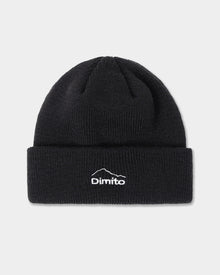 23 MT LOGO KNIT BEANIE BLACK