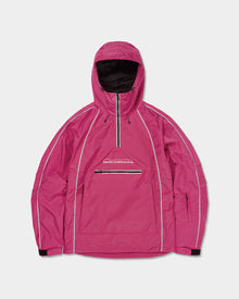 TRACK PULLOVER JACKET CHERRY