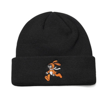 BSRABBIT SUNDAY RABBIT BEANIE BLACK