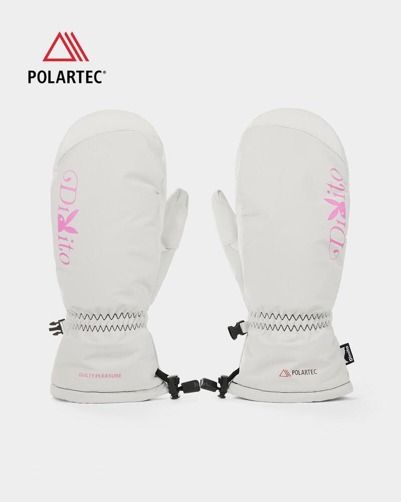 POLARTEC (PLAYBOY X DIMITO) MITTEN WHITE