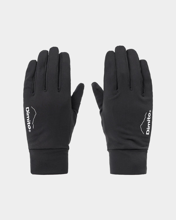 FLEXIBLE LINER GLOVES BLACK