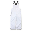 BSRABBIT DENIM BIB PANTS WHITE